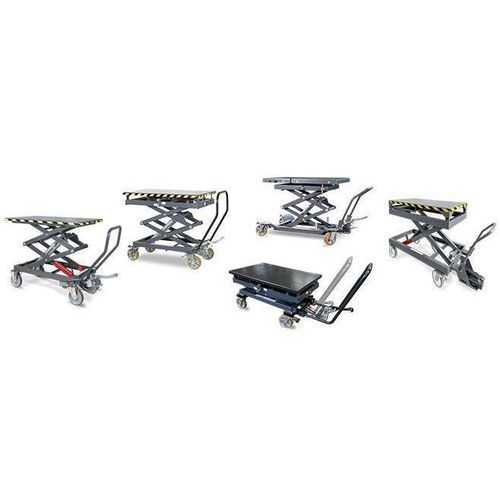 Mesa elevadora de tijera - KT series - Space S.r.l. a s.u. - hidráulica / con pedal / móvil