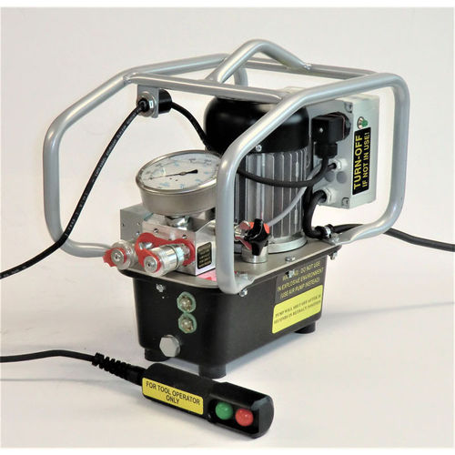 Bomba hidráulica con motor eléctrico - Momento AB - con control remoto / reglable / de aceite
