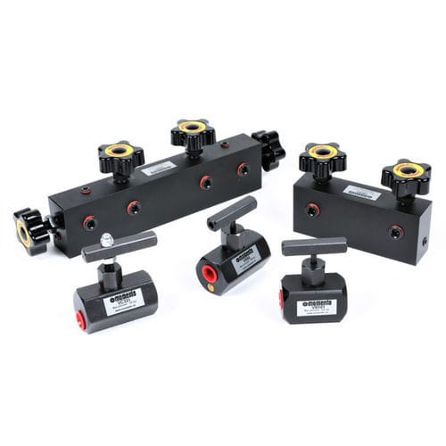 Manifold de 4 vías - VB series - Momento AB - hidráulico / de cierre
