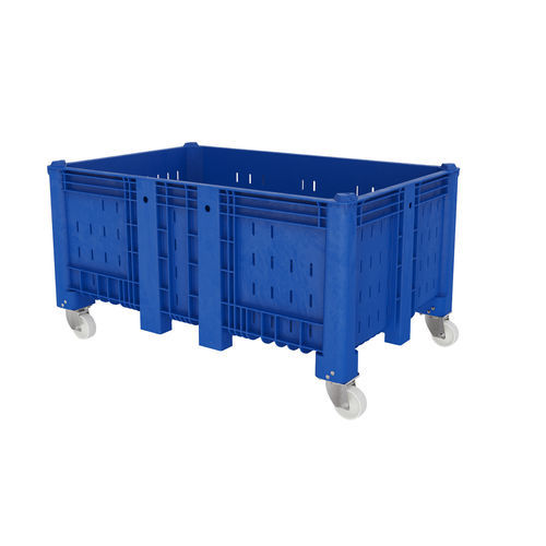 Caja-palé de plástico - Type 1600 - DOLAV - para almacenamiento / de manipulación / apilable
