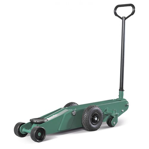 Gato de suelo - 10T-C - Compac GmbH Hydraulik-Vertrieb - hidráulico / para vehículos pesados / con pedal