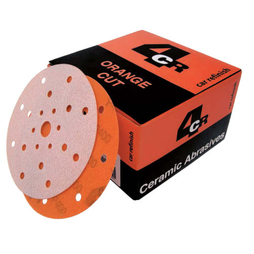 Disco abrasivo de cerámica - 3345 series - 4CR - KWK Holding GmbH & CO KG - de poliéster / para acabado