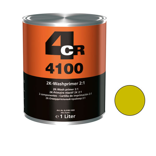 Imprimación de protección anticorrosión - 4100 - 4CR - KWK Holding GmbH & CO KG - bicomponente / para carrocería / verde