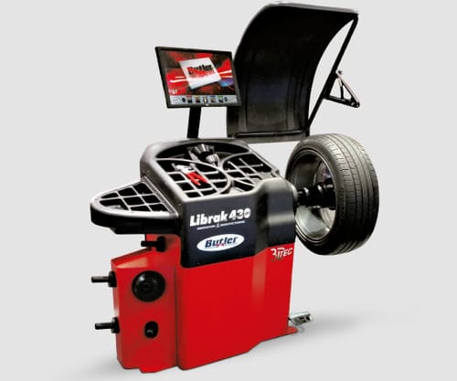 Equilibradora de ruedas para camiones - LIBRAK 3D TEC - Butler Engineering and Marketing S.p.A. a.s.u. - automática