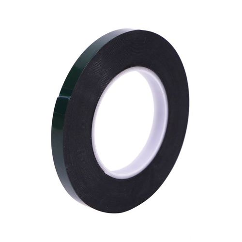 Cinta adhesiva doble cara - DCV series - AG Abrasive & Foam, S.L. - de polietileno / negra / para aplicaciones automóviles