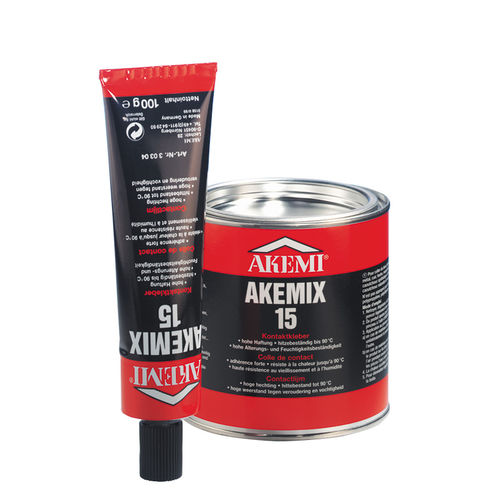 Cola de policloropreno - AKEMIX 15  - AKEMI chemisch technische Spezialfabrik GmbH - universal / para metal / para vidrio