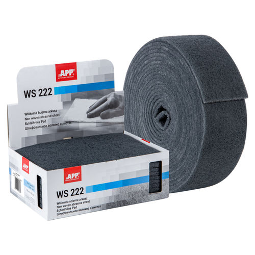 Rodillo abrasivo de tejido no tejido - WS 222 - APP sp. z o.o. - resina / para carrocería