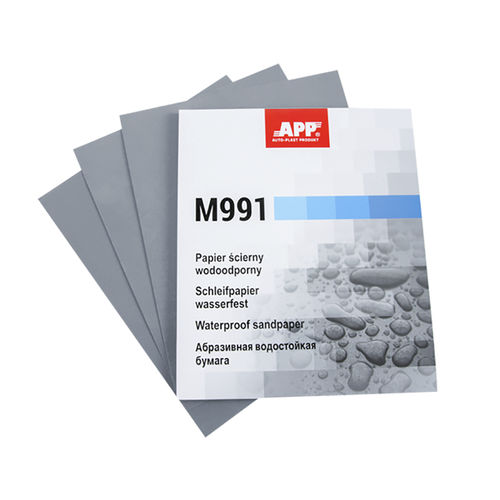 Abrasiva de carburo de silicio - APP M991 - APP sp. z o.o. - de papel / resina / para rectificado
