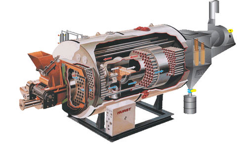 Caldera de vapor sobrecalentado - Hurst Boiler - de carbón / horizontal