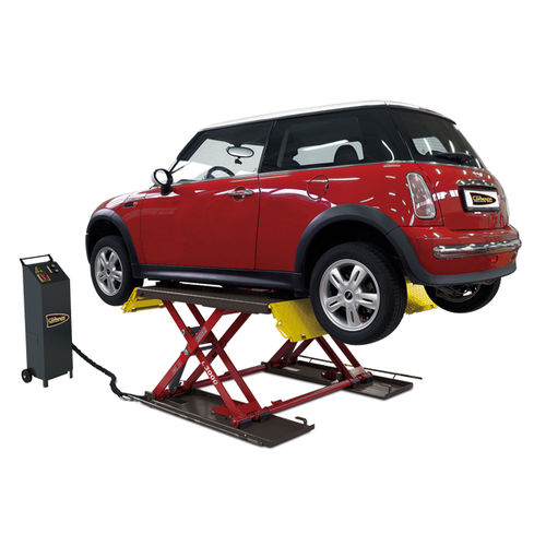 Puente elevador de doble tijera - L 3000N - Cormach S.r.l. Correggio Machinery - 3 toneladas / electrohidráulico / para coche