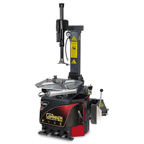 Desmontadora de neumáticos para coche - F 524 series - Cormach S.r.l. Correggio Machinery - automática / vertical / neumática