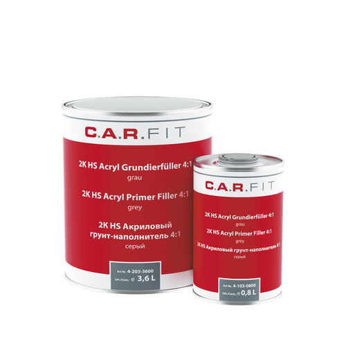 Imprimación de fibra acrílica - 4-211-0900 - August Handel GmbH - CARFIT - de revestimiento / bicomponente / para acero