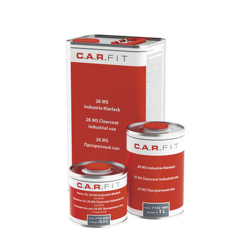 Barniz de revestimiento - 7-365-2500 - August Handel GmbH - CARFIT - bicomponente / a base de agua / para equipamiento industrial