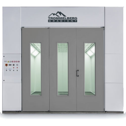 Cabina de pintura cerrada - SB7428DB - August Handel GmbH - CARFIT - para vehículos / con filtro / con ventilación