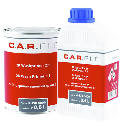 Imprimación de protección anticorrosión - 4-420-0400 - August Handel GmbH - CARFIT - de acabado / bicomponente / para acero galvanizado