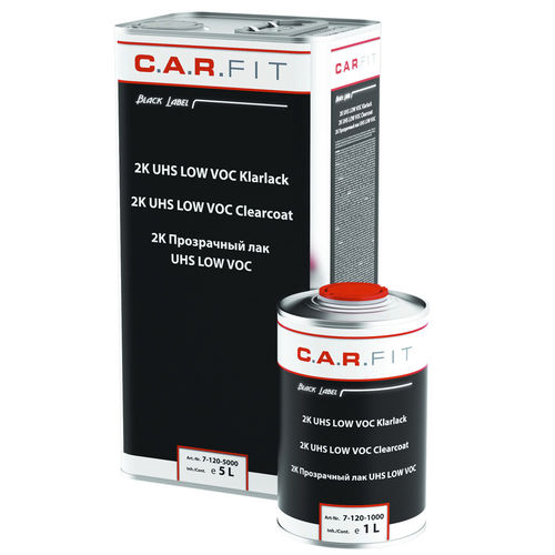 Barniz de revestimiento - 7-120-5000 - August Handel GmbH - CARFIT - bicomponente / de fibra acrílica / a base de agua