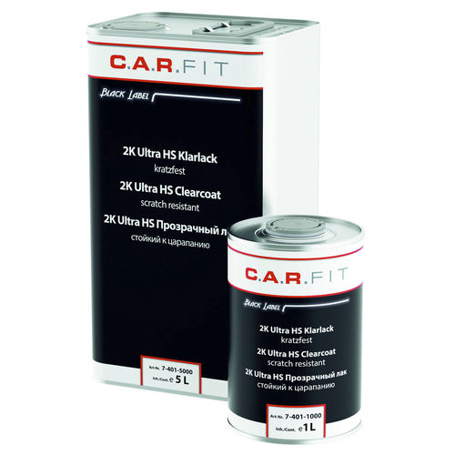 Barniz de acabado - 7-4 series  - August Handel GmbH - CARFIT - de revestimiento / bicomponente / de fibra acrílica