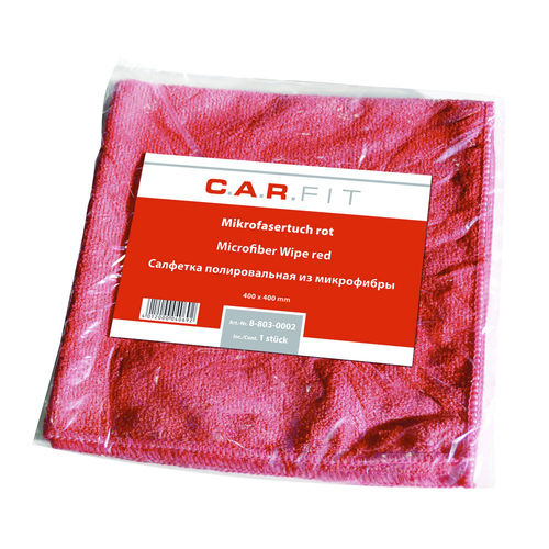 Toallita limpiadora de microfibra - 8-803-0002 - August Handel GmbH - CARFIT - para aplicaciones industriales