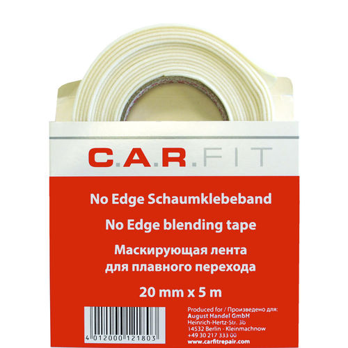 Cinta adhesiva doble cara - 9-112-2005 - August Handel GmbH - CARFIT - de espuma / blanca