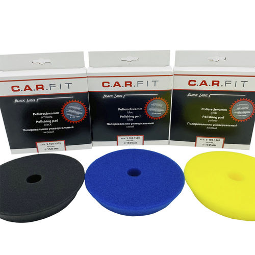 Disco de pulido suave - 5-100-15 series - August Handel GmbH - CARFIT - de espuma