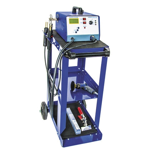 Sistema de reparación de carrocería en carro - 10454 - BETAG Innovation - con soldador