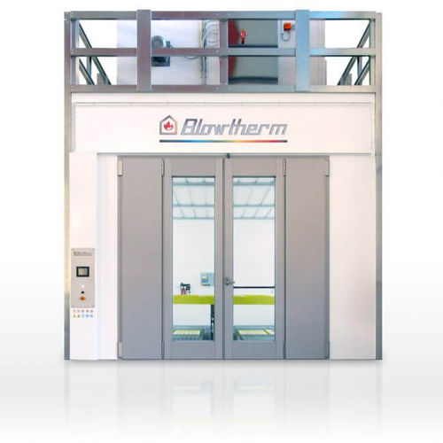 Cabina de pintura cerrada - Space Saver - Blowtherm S.p.A. - para vehículos / compacta / ATEX