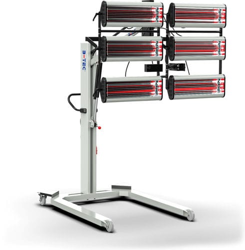 Secador de infrarrojos - IR-B06-T - B-TEC GmbH - continuo / para pintura / para carrocería