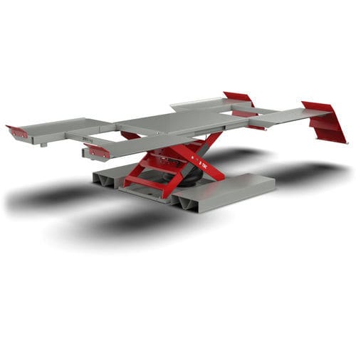 Puente elevador de tijera - Carry XL series - B-TEC GmbH - 3,5 toneladas / neumático / para coche