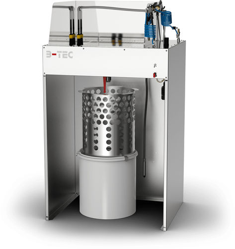 Máquina de lavado de agua - w-800 series - B-TEC GmbH - por aspersión / de cepillo / de aire comprimido
