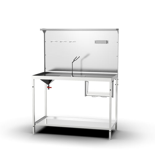 Mesa de trabajo de acero inoxidable - Painty-01 - B-TEC GmbH