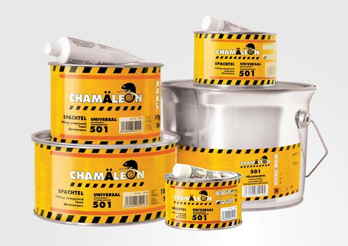 Masilla de poliéster - 501 series - Chamäleon GmbH - bicomponente / de reparación / para carrocerías