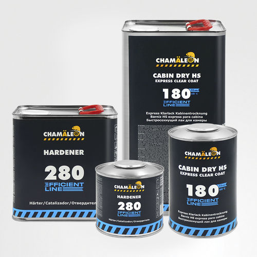 Barniz transparente - 180 series - Chamäleon GmbH - de secado rápido / de fibra acrílica / para carrocería