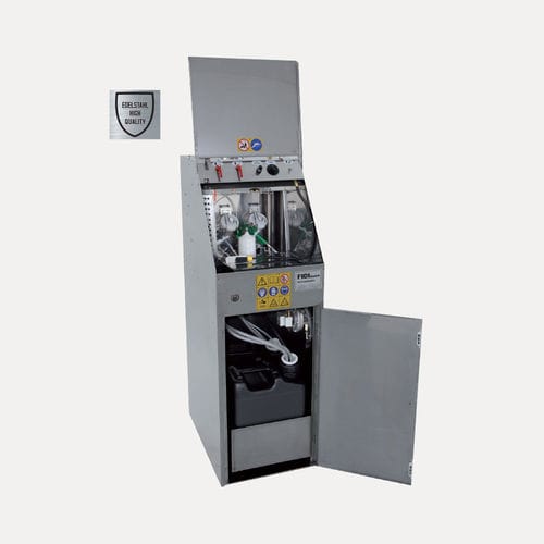 Máquina de lavado por aspersión - LMW 50 AM - DREFI Drehkopf & FIDI GmbH - de disolvente / de cepillo / automática