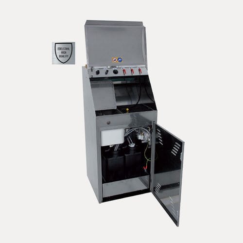 Máquina de lavado por aspersión - LMW 70 AM - DREFI Drehkopf & FIDI GmbH - de disolvente / de cepillo / automática