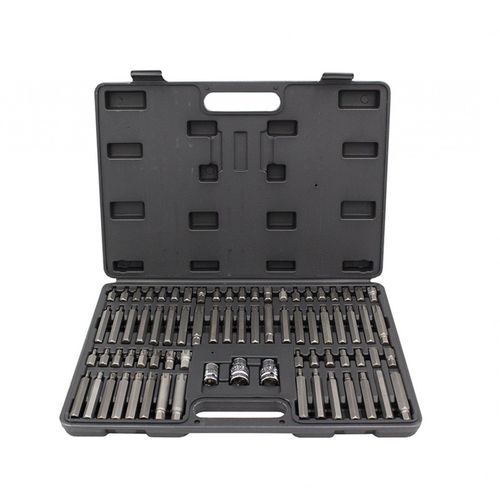 Set de puntas para destornillador torx - 6145 - KROFtools Professional Tools - metalizado