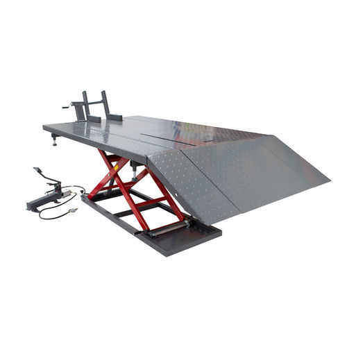 Puente elevador de tijera - 9865 - KROFtools Professional Tools - electrohidráulico / para moto