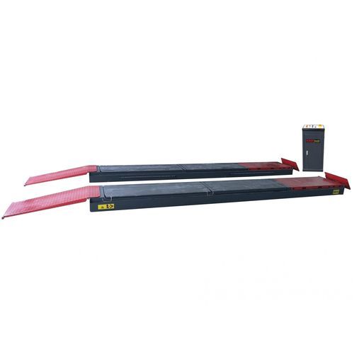 Puente elevador de doble tijera - 9823 - KROFtools Professional Tools - hidráulico / para coche