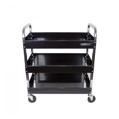 Carro de taller - 8590 - KROFtools Professional Tools - con estantes / con plataforma