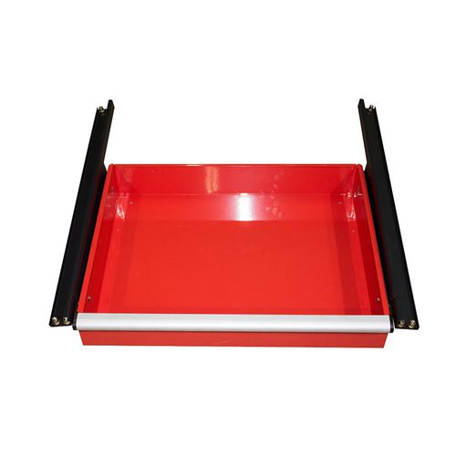 Banco de trabajo de metal - 8658 - KROFtools Professional Tools - con cajones