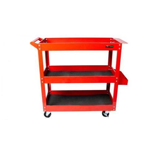 Carro con estantes - 8690 - KROFtools Professional Tools - con freno