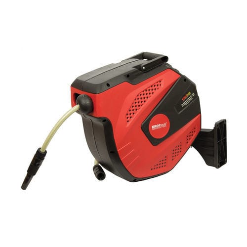 Enrollador de tubo - 2080 - KROFtools Professional Tools - retráctil / para agua / fijo