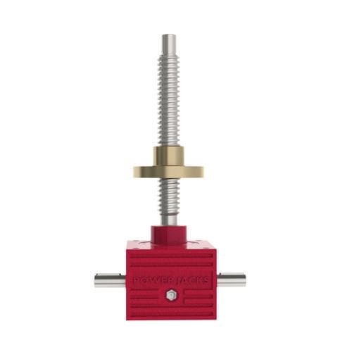Gato de husillo husillo traslante - C series - Power Jacks - tornillo giratorio / de tornillo sin fin / tuerca de seguridad