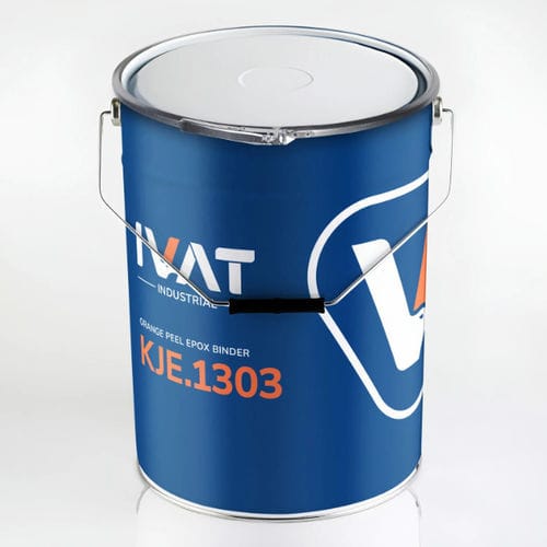 Revestimiento a prueba de abrasión - BINDER ORANGE PEEL EFFECT - IVAT Coatings Srl - epoxi / industrial / bicomponente