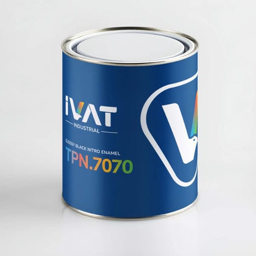 Revestimiento de protección - GLOSSY BLACK ENAMEL - IVAT Coatings Srl - de nitrilo / sintético / de luz