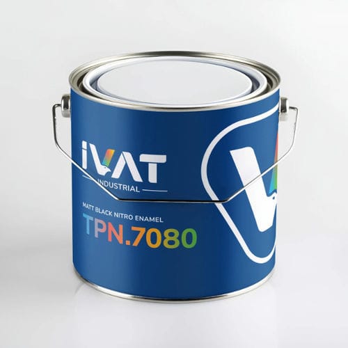 Revestimiento de protección - MATT BLACK ENAMEL - IVAT Coatings Srl - de nitrilo / sintético / de luz