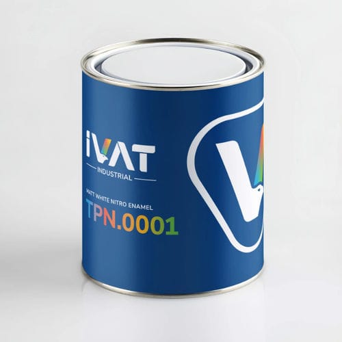 Revestimiento de protección - MATT WHITE ENAMEL - IVAT Coatings Srl - de nitrilo / sintético / de luz