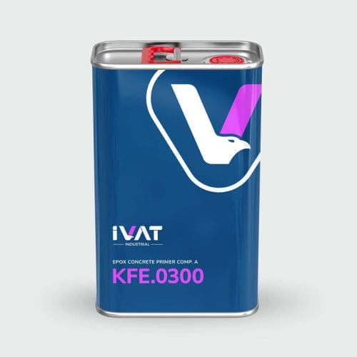 Imprimación bicomponente - KFE.0300 - IVAT Coatings Srl - epoxi / de poliamida / para hormigón