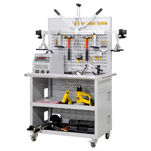 Sistema de reparación de carrocería en carro - 4200 - KRAUSS TOOLS GmbH - con soldador