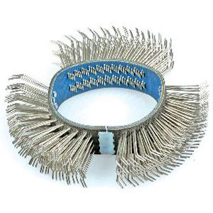 Cepillo circular - KRAUSS TOOLS GmbH - de limpieza / de hilo metálico / para aplicaciones automóviles