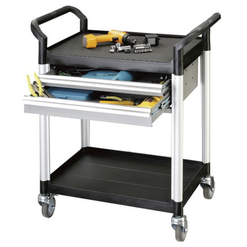 Carretilla de almacenamiento - KR-120S - KRAUSS TOOLS GmbH - de taller / de aluminio / 2 niveles